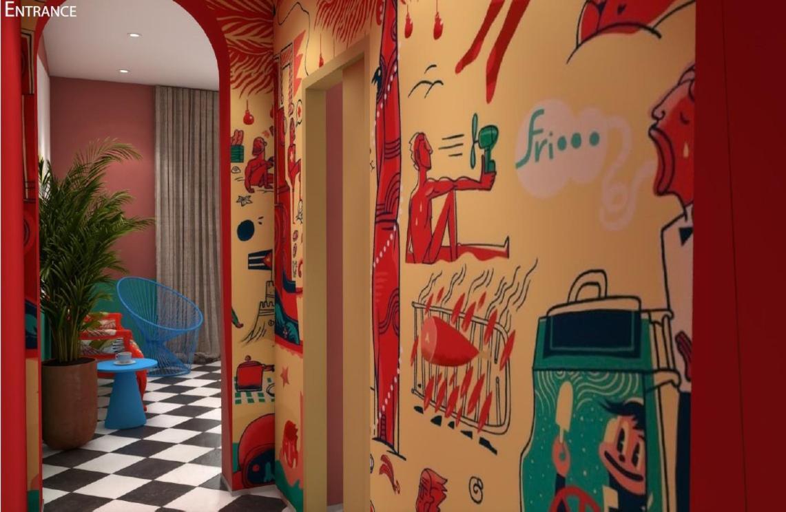 Demo Hotel Design Emotion Римини Экстерьер фото
